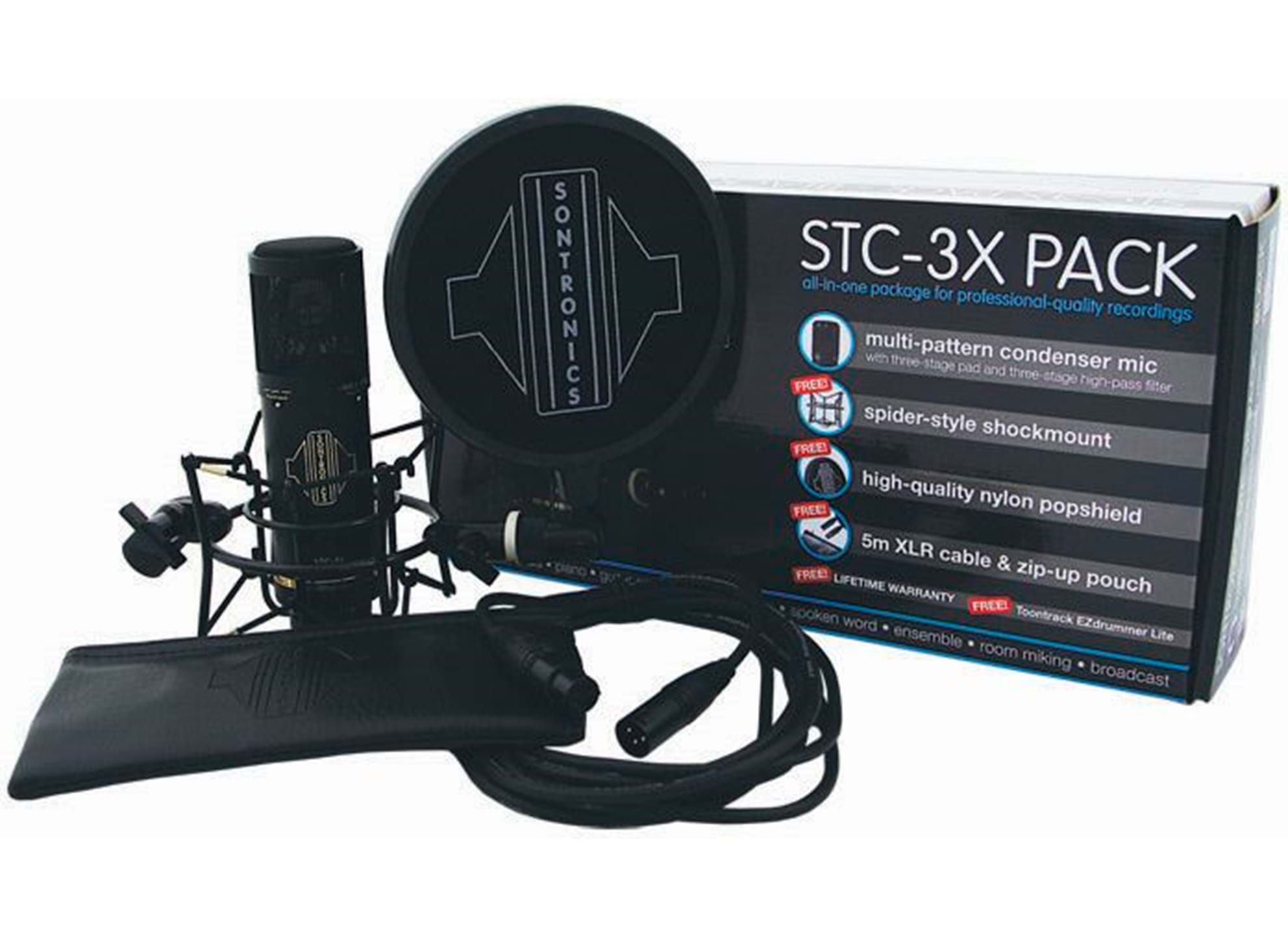 STC-3X Pack Black